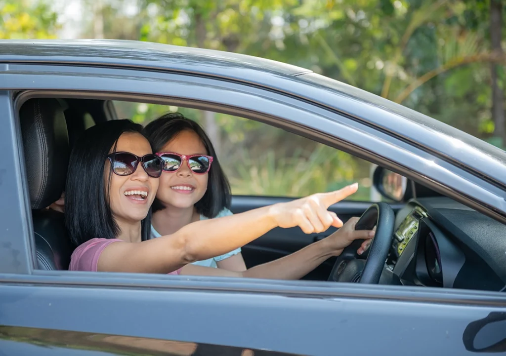 Asegurar auto de mamá