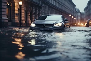 Cuidar auto por daños de lluvia
